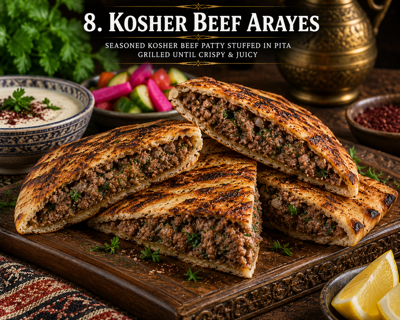 Kosher Beef Arayes