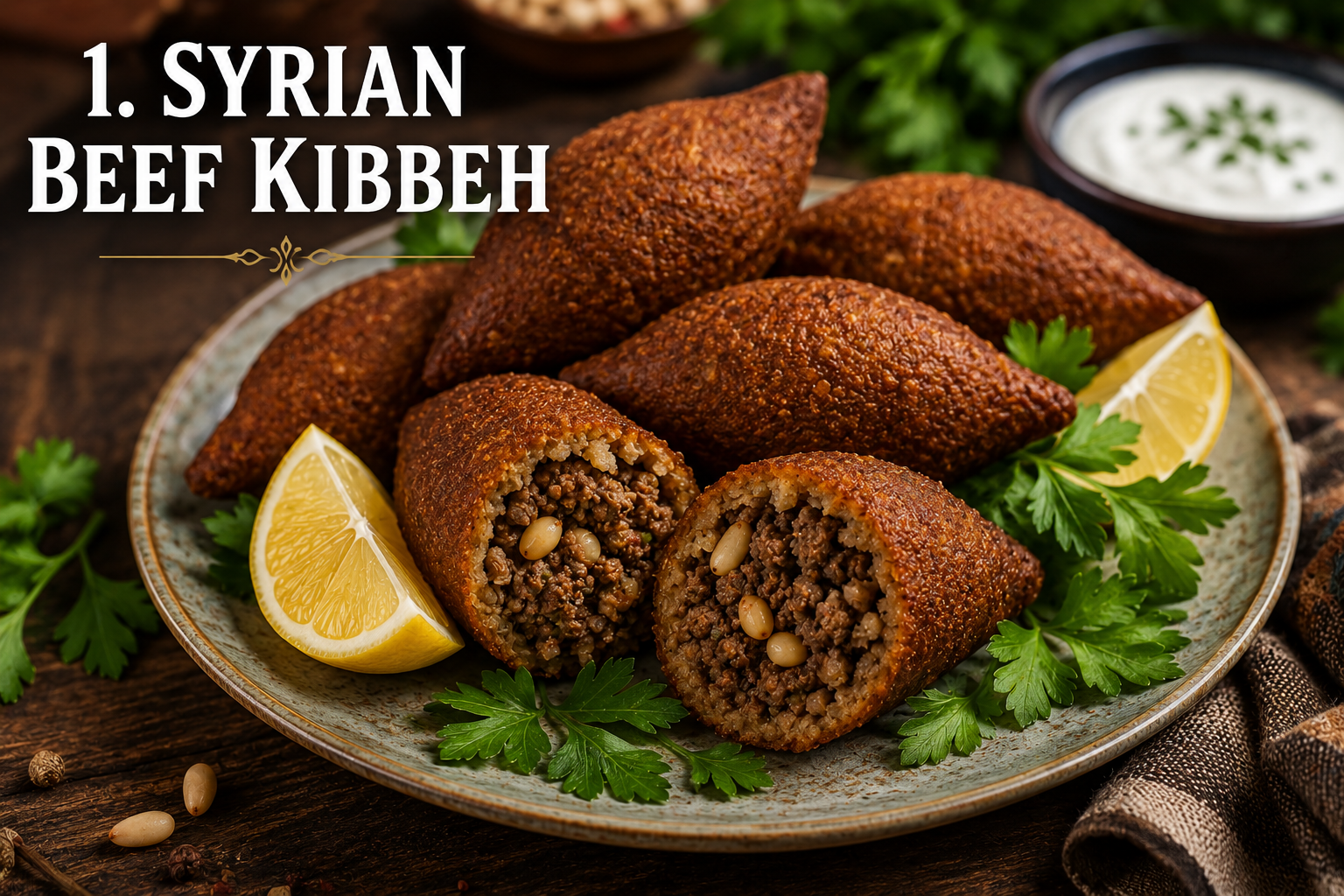Syrian Beef Kibbeh