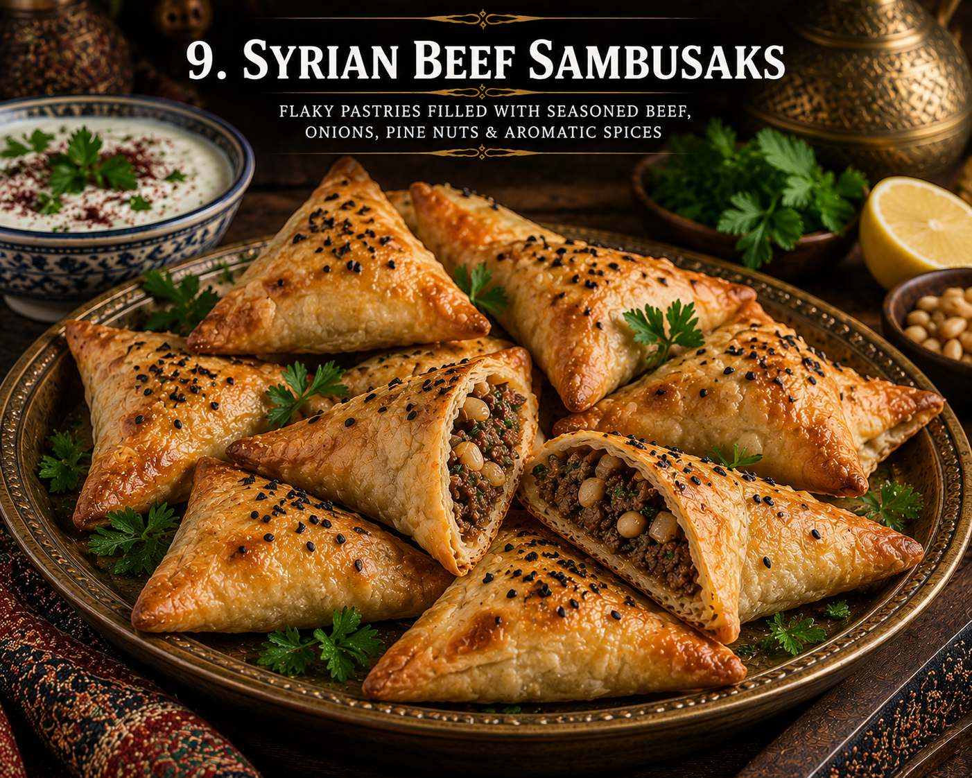 Syrian Beef Sambusak
